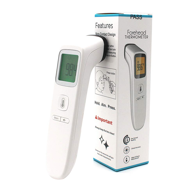 Ku-Stock Digital Infrared Ebunzini kanye ne-Ear Thermometer