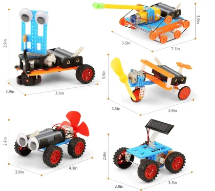 DIY STEM Toys, Activities, and Engineering Projects: Exploring Electric Motors, Robotics, and Science Kits