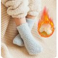 China Children Cozy Fuzzy Fleece Lined Winter Socks Manufactory