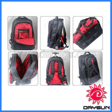 Durable travel trolley backpack bags