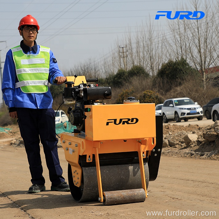 Small Hand Roller Compactor with High Power Hydraulic Pump