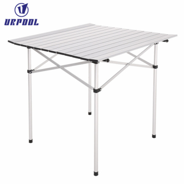 Portable Folding Rectangle Aluminum Alloy Outdoor Picnic Table