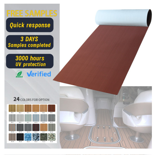 Eva Foam Faux Teak Sheet Boat Decking