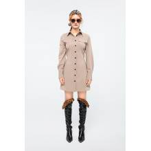 Stylish Women's Shirt Dress for Casual Elegance