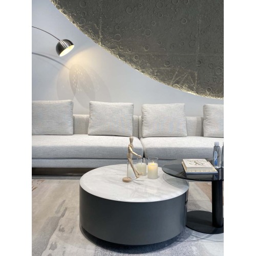 3-местный диван с 5-местным льняным льном премиум-класса