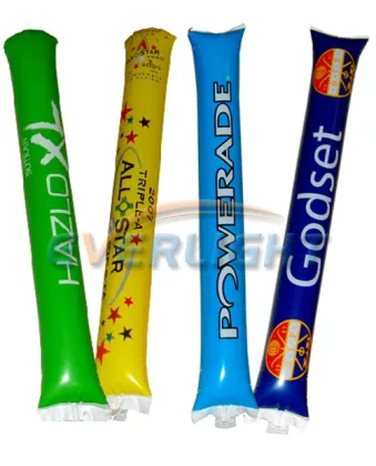 WORLD CUP CHEERING STICK, INFLATABLE CHEERING STICK BALLOON,BANGBANG CHEERING STICK,THUNDER STICK,