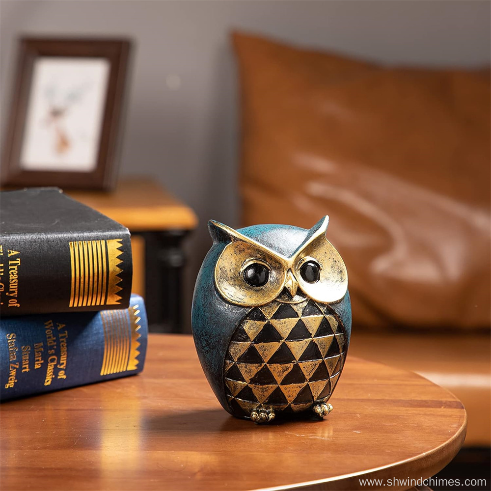 Owl Sculptures Gift for Bird Lovers