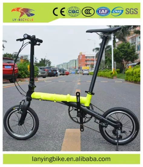 2016 Latest style China folding bike /mini folding bike /14 inch folding bicycle on sale