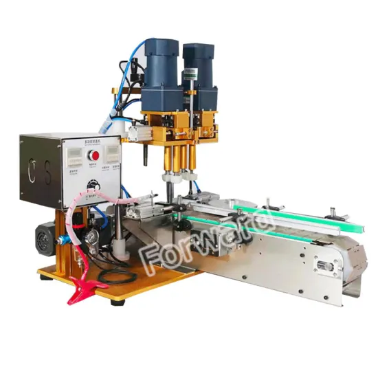 Fully Automatic Capping Machine for Glass Jars, Bottles, and Essential Oil Containers with Conveyor Belt