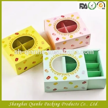 White chocolate gift packaging box