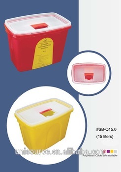 15 Liter syringe needle waste container