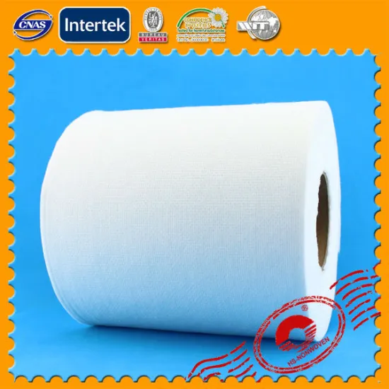 spunlace nonwoven kitchen cleaning materials fabric in roll