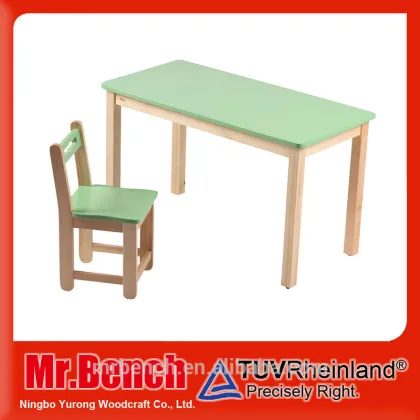 Children Study Table and Chair for Kindergarten Furniture