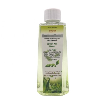 Wholesale 90ml green tea aloe flavor hotel mouthwash