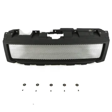 ABS Black Car Front Upper Grille with Logo for MONTERO PAJERO V93 V97 2015-2022 OE FIT