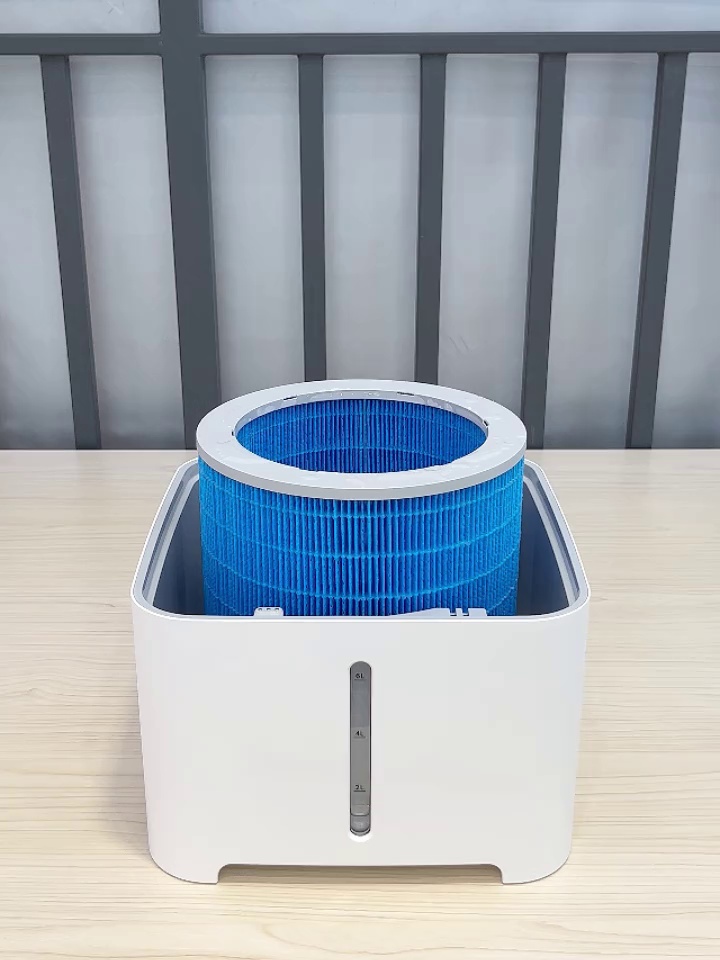 HONETIAN wifi control filling water on top auto mode 6.0L capacity white colour indoor plastics cold evaporative humidifiers