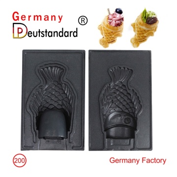 große mund fisch form waffeleisen taiyaki maschine mit CE NP-200