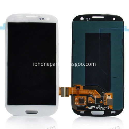 i9300 screen white