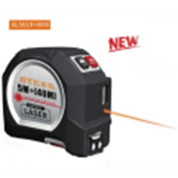 LCD display USB Rechargeable laser measuring tape