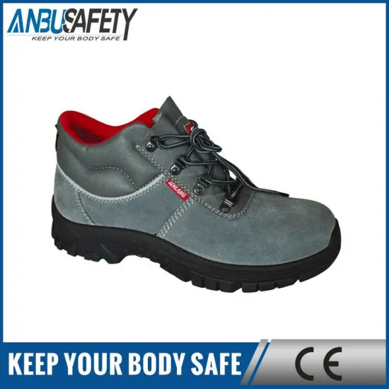 PU Injected waterproof steel safe cap safety shoes
