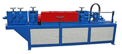 steel bar straightener and cutter machine