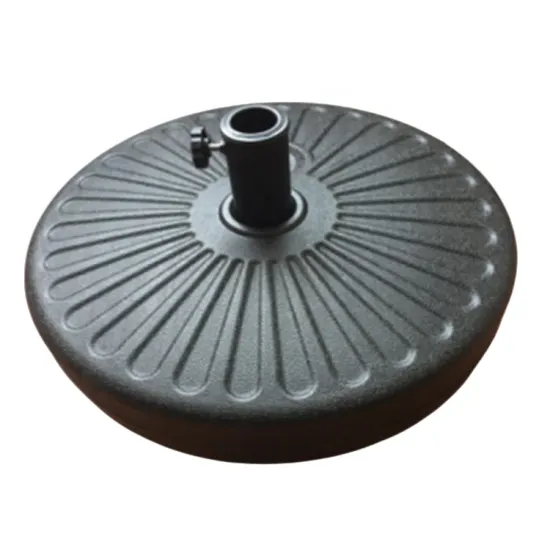 OEM Factory Direct Sales Garden Umbrella Base - Water and Sand Injection Marble Base 51*51*12cm