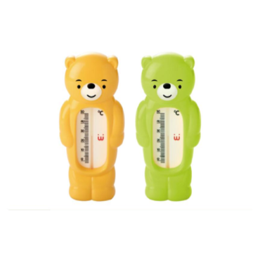 A0325 Cartoon Bear Baby Tillbehör Badvattentermometer