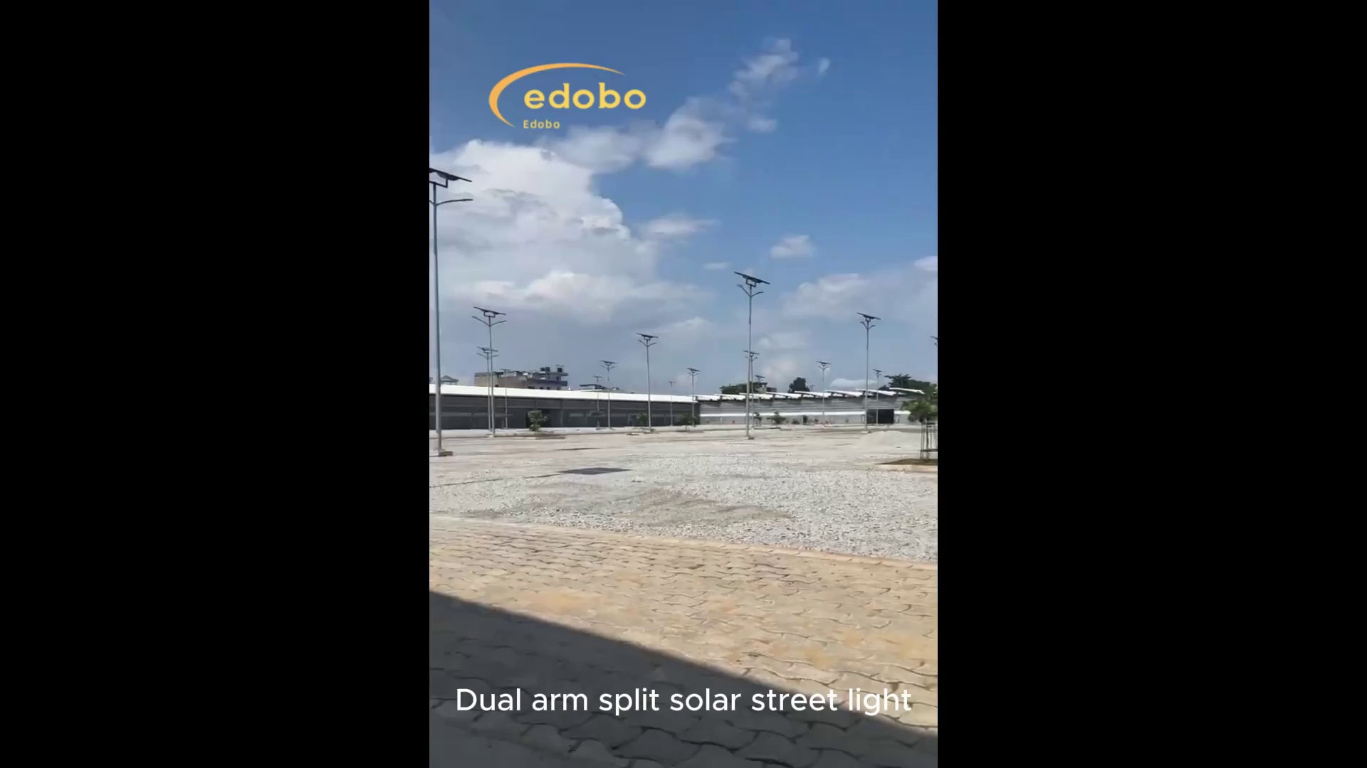 Solar-Powered LED Split-Type Street Light