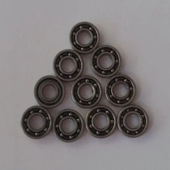 Open Miniature Hybrid Ceramic Ball Bearings