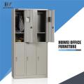 Steel 6 door staff cabinet storage locker