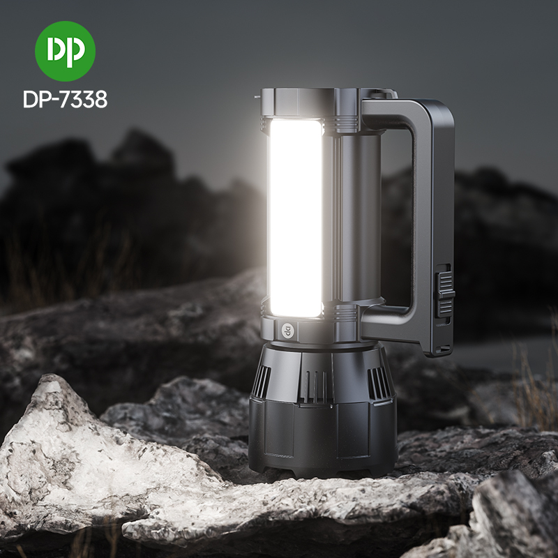 Rechargeable LED Searchlight Camping Solar Charging