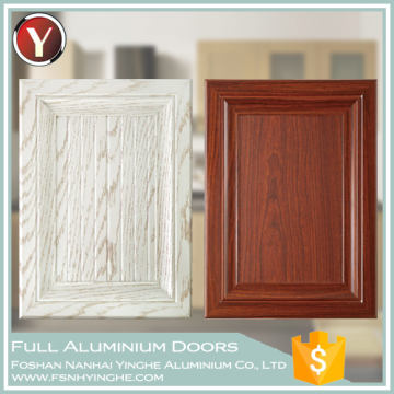 Wood Looking Aluminium Cabinet Door For Kitchen