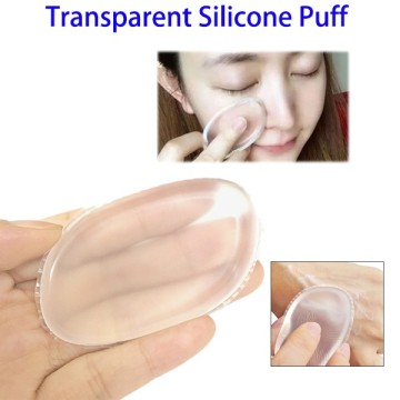 Clear Silisponge Makeup Sponge, Silicone Power Puff