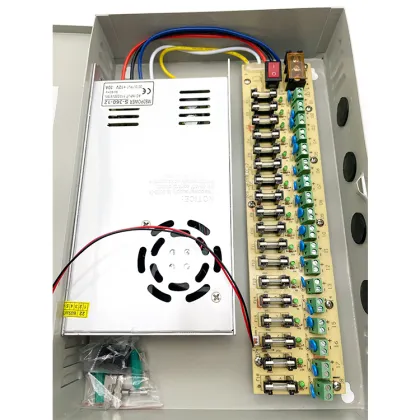 Rainproof CCTV Power Supply Box S-360-12 360W 12V 30A 18CH UPS