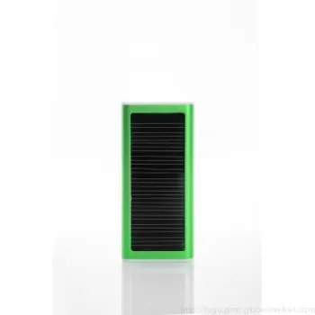 Aluminium Solar Charger, 95x43x10mm, 5.5v, 400- 800ma/hw/USB Cable