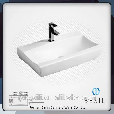 Modern Countertop Table Top Bathroom Ceramics Wash Basin D8297