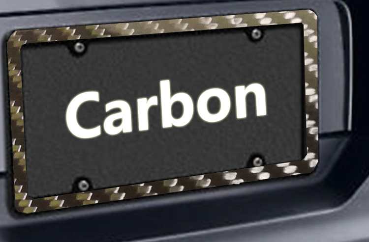 carbon fiber license plate