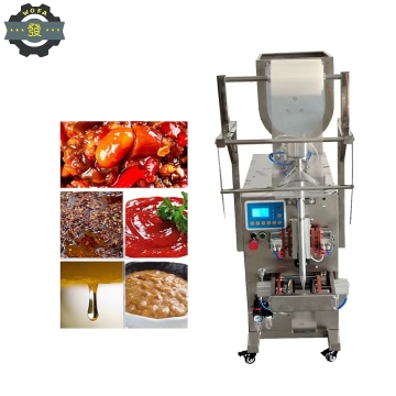 U-Type Three-Side Sealing Hopper Filling Machine for Food Packaging