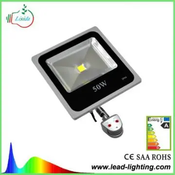 50W LED Flood Light with SmartSens  4000Lm