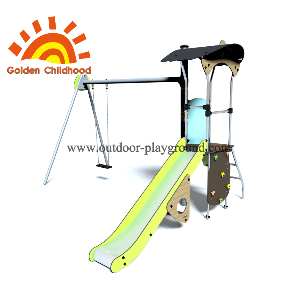 Outdoor Playground Equipment With Swing Playset For Children