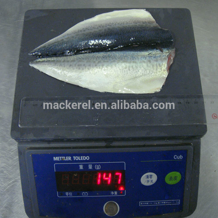 High Quality Frozen Mackerel Flaps Fish Oem Scomber Japonicus Seafish Pacific Price 150-200 200-300G For Sale Pcs Size