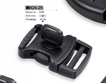 Top popular plastic common side release belt buckle for men