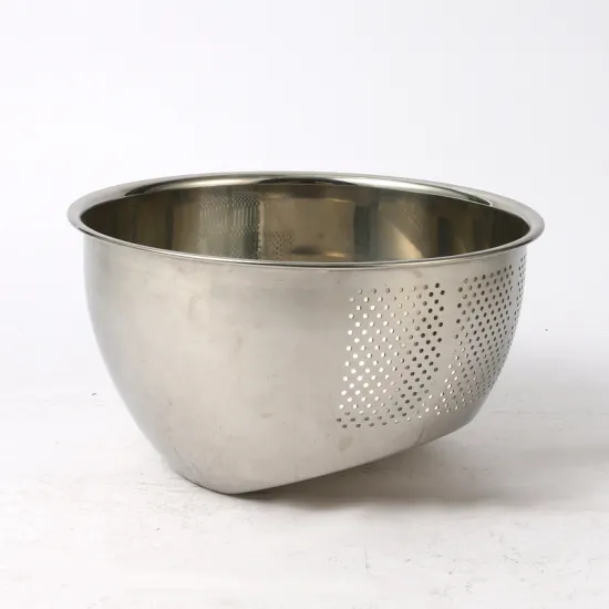 Stainless Steel Kitchen Leaking Baskets Rice Sieves
