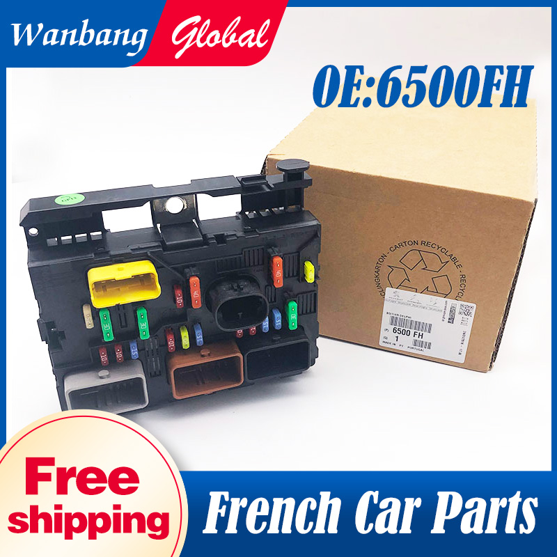 Brand New Genuine Fuse Box Unit Assembly BSM-LO4/L11 6500FH 9664055780 9664055580 For Peugeot 107 207 307/207CC Citroen C4 C5