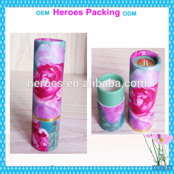 Trade Assurance High Quality Printing Rigid Paper Tube For Lip Balm