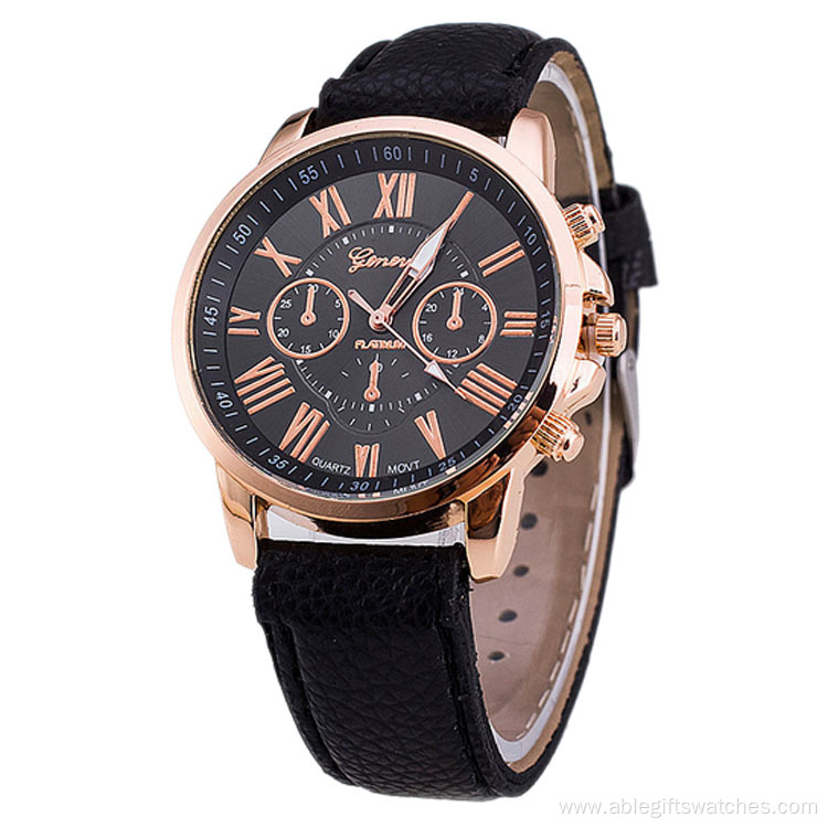 Wholesale New Leather Band Quartz Watch For Women