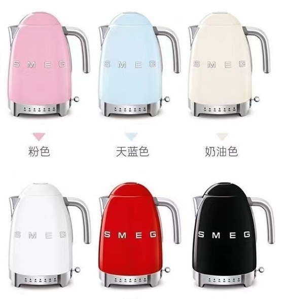 Stylish Creamware Electric Kettle for Home Use