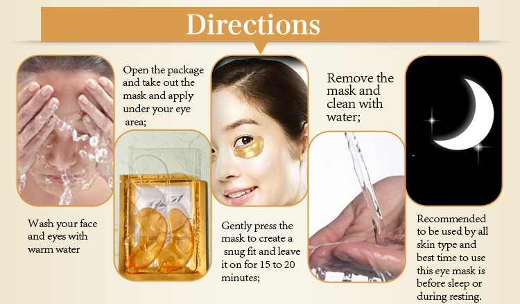gold collagen eye mask gold collagen eye mask