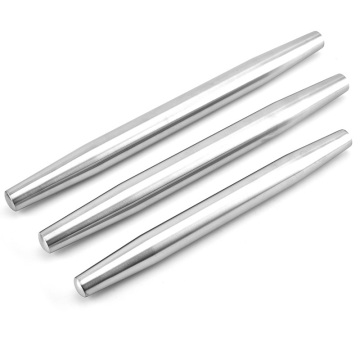 Yigo 18 inch mịn bằng thép không gỉ pin cho nướng bột pizza, bánh và bánh quy