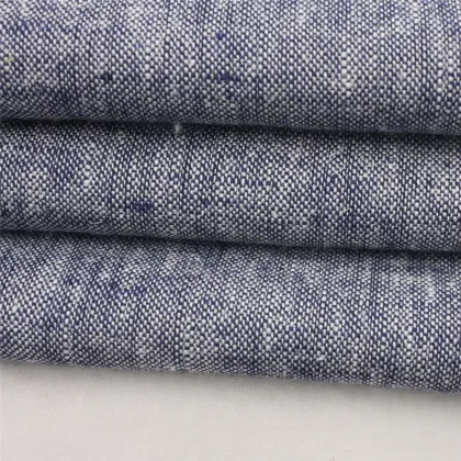 55/45 cotton/viscose linen rayon slub shirt fabric